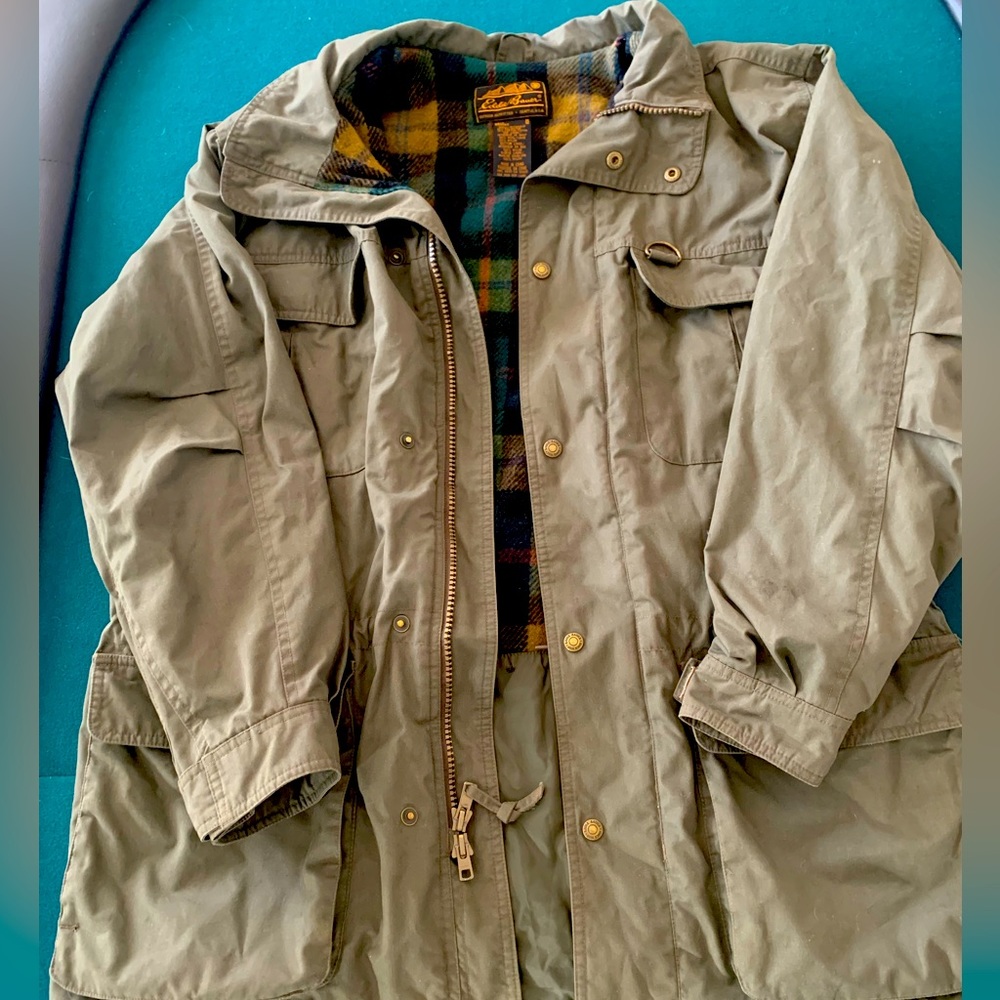 Vintage Eddie Bauer wool lined parka